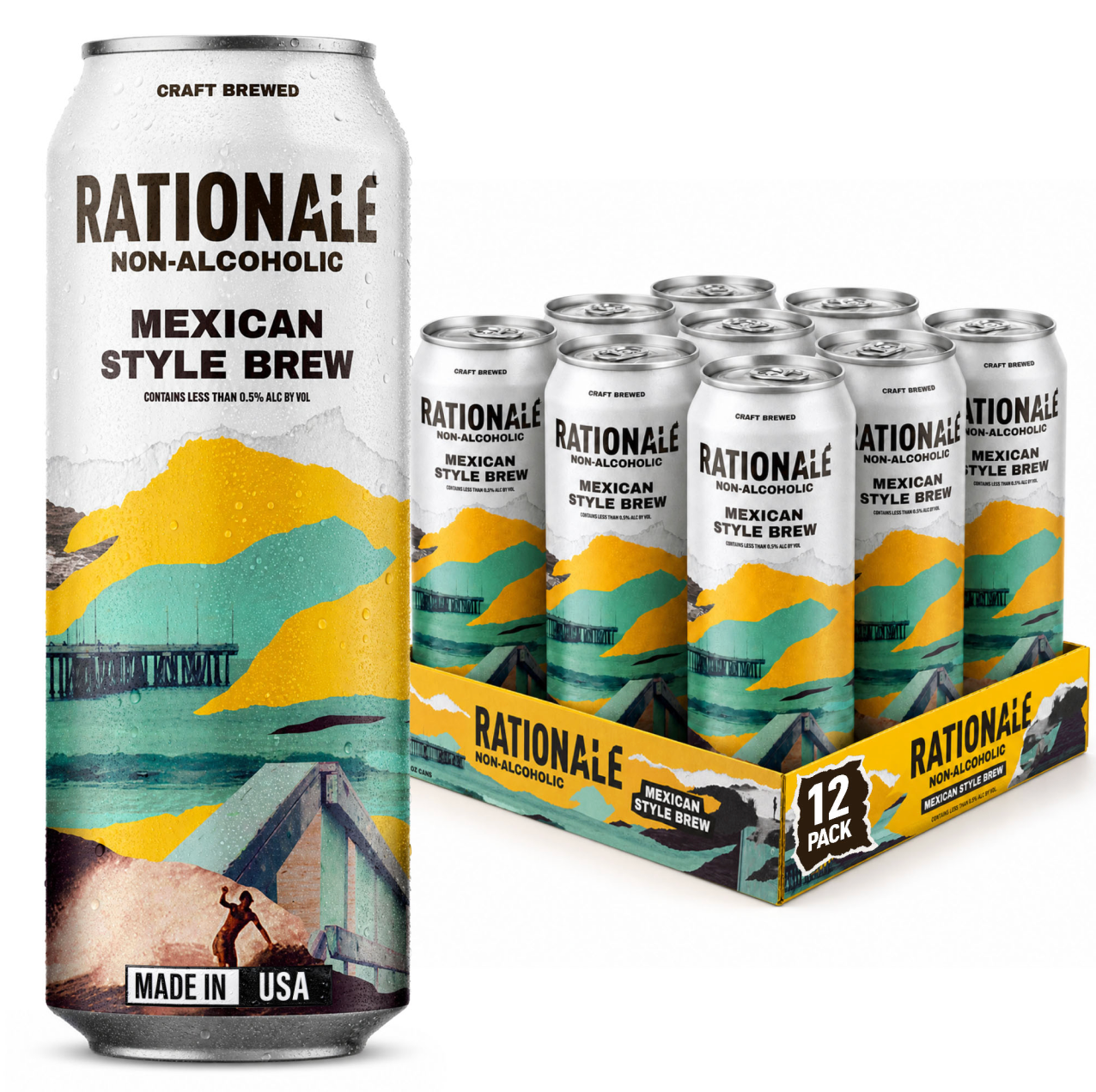 Mexican Style Brew - 12-Pack of 19.2 oz (Tall-boy) Cans