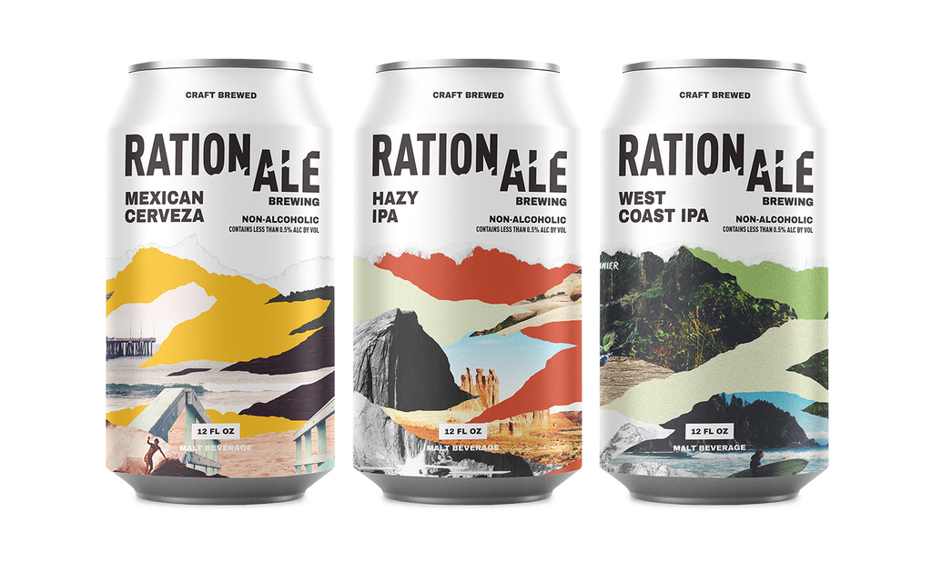 Rationale Rice Lager Rationale Brewing - Non-Alcoholic Craft Beer - IPA Brew